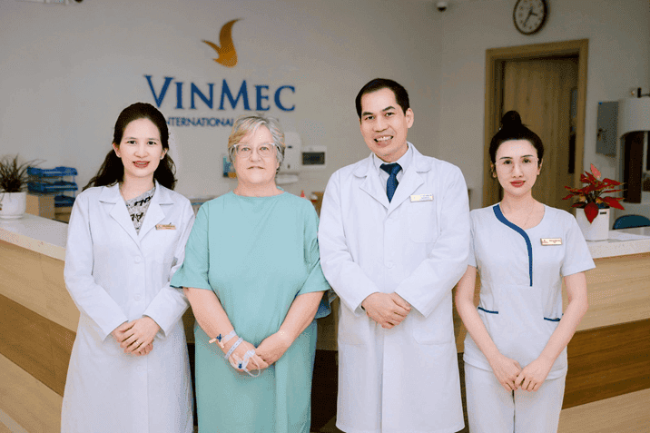Oncology specialists at Vinmec