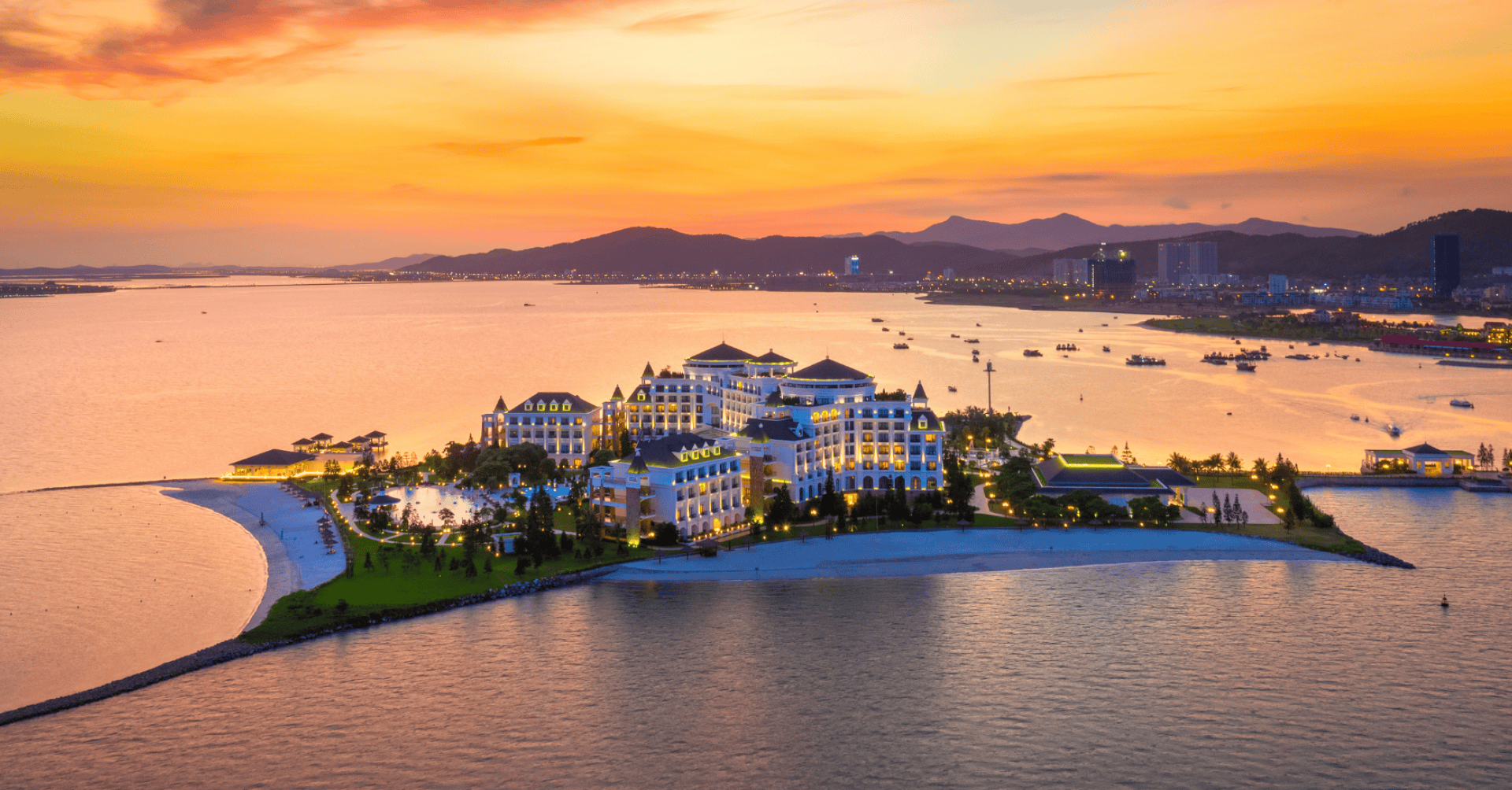Da Nang at sunset
